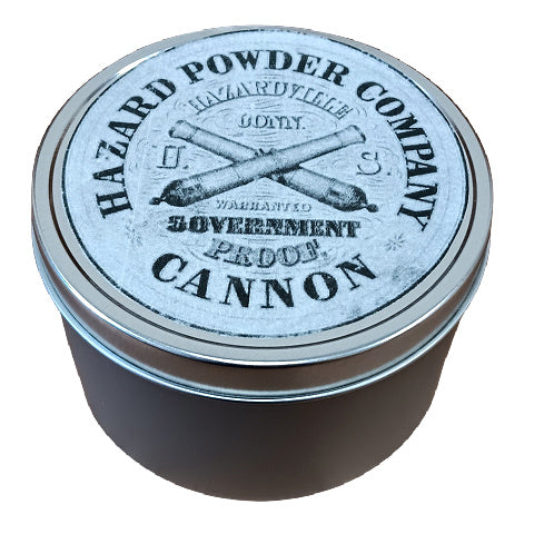 Hunting or Gun Accessory Tin with Vintage Ad - Hazard Powder Company