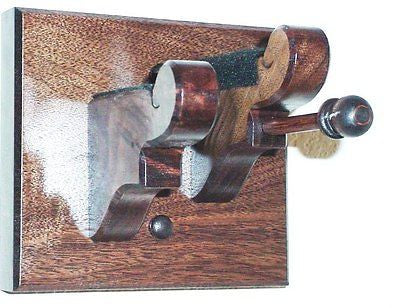 Walnut Wooden Violin & Bow Hanger Wall Mount Display
