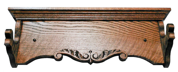 Carved Oak Heritage Gun Rack By Gun Racks For Less