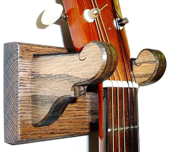 Oak Guitar Hanger by Gun Racks For Less