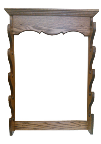 Oak 5 Place Gun Rack by Gun Racks For Less