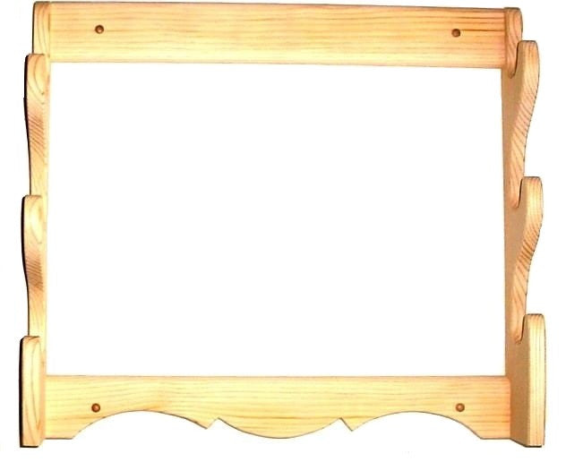 Pine Wooden 3 Gun Rack By Gun Racks For less