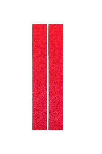 3 Sets Felt Gun Rack Liners For Rifle Shotgun, Sword or Pistol Racks - Red