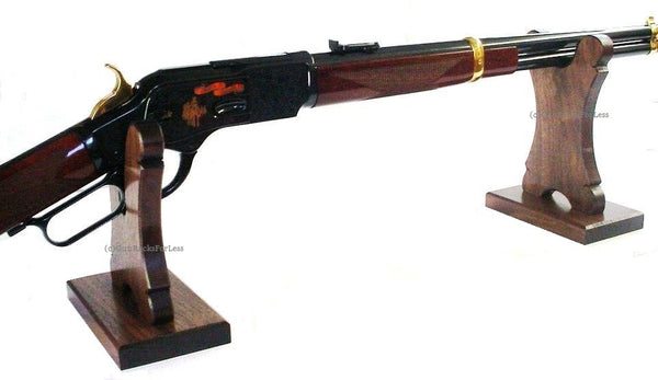 Gun Racks For Less Walnut Universal Gun Stand