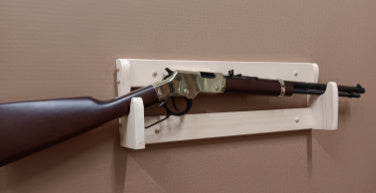 Single Place Pine Wooden Wall Gun Rack