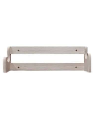 Single Place Pine Wooden Wall Gun Rack