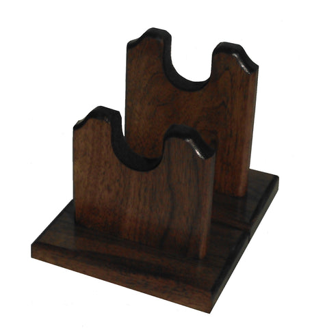 Gun Racks For Less Walnut Two Piece Gun Stand