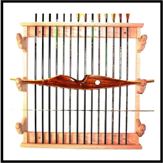Wooden Bow Racks Archery Displays