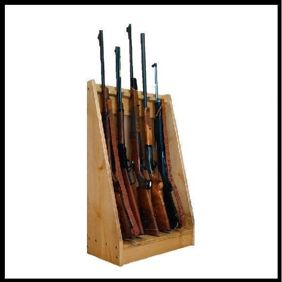Rustic Vertical Gun Racks