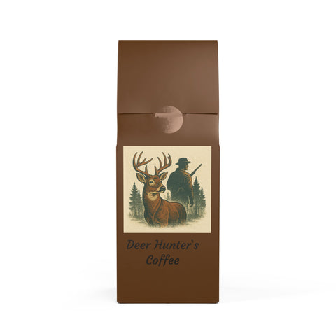 Deer Hunter`s Ground Coffee, Medium-Dark Roast 12oz