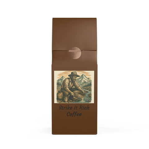 Strike it Rich Coffee, Medium-Dark Roast 12oz
