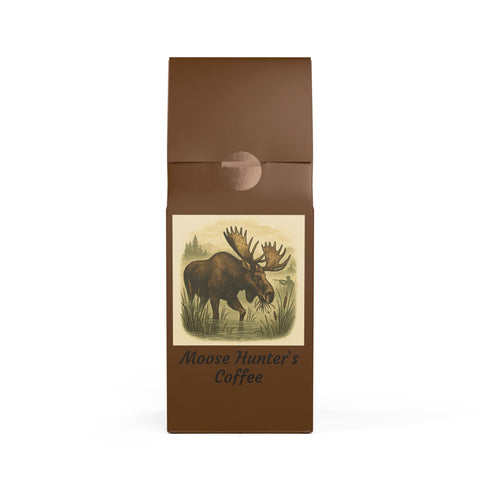 Moose Hunter`s Coffee, Medium-Dark Roast 12oz