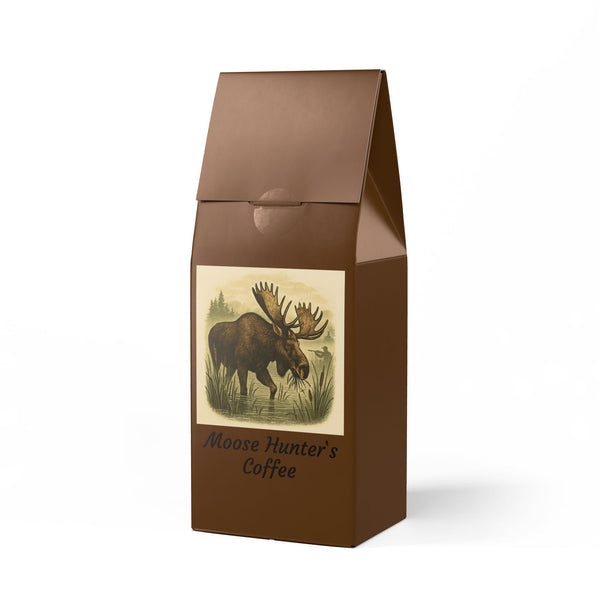 Moose Hunter`s Coffee, Medium-Dark Roast 12oz