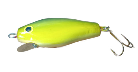 Handmade Wooden Fishing Lure - 5" Salt Water Casting Diver