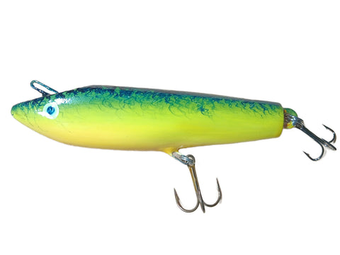 Handmade Wooden Fishing Lure - 5" Diving Hybrid Sun Perch