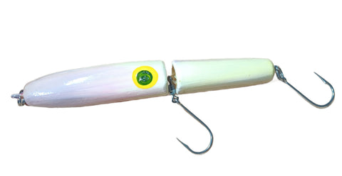 Handmade Wooden Fishing Lure - 5" Squid Trolling Jig