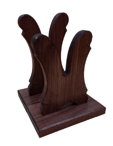 Walnut Wooden Kentucky Long Rifle Presentation Display