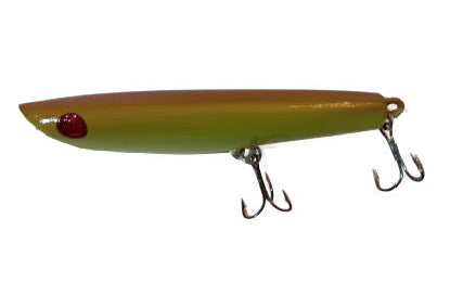 Handmade Wooden Fishing Lure - Large 7" Bullfrog