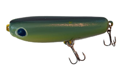 Handmade Wooden Fishing Lure - Top Water Popper Shiner