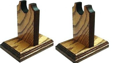 Oak Two Piece Knife Stand by Gun Racks For Less