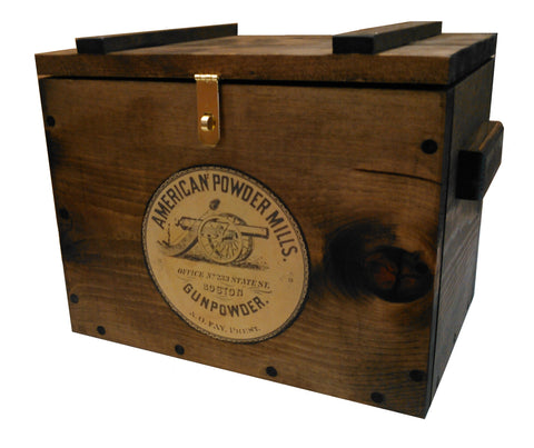 Gun Powder Box Wooden Ammo Boxes – Gun Racks For Less