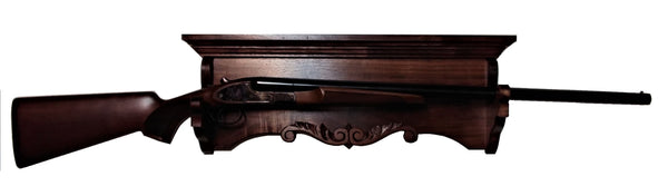 Gun Racks For Less Carved Walnut Heritage Gun Rack Display