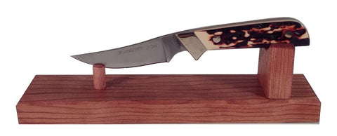 Cherry Wooden Knife Stand by Gun Racks For less