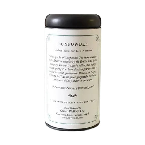 Gun Racks for Less Green Tea in Gunpowder Signature Tin